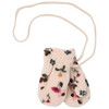 Fleece-wanten voor baby’s met pluche voering crème