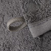 Waschhandschuh mit grafischer Struktur