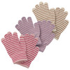 3 Paar Mädchen Handschuhe im Set rosa / helllila / creme