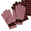 3 Paar Mädchen Handschuhe im Set