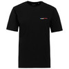 Herren T-Shirt mit Print schwarz