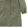Mädchen Parka unifarben
