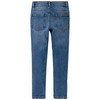 Slim-fit jeans voor jongens met used-wassing