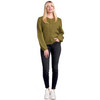 Damen Skinny Jeans mit Used-Waschung