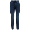 Damen Skinny Jeans mit Used-Waschung