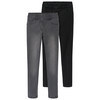 2 Mädchen Jeggings mit Stretch-Bund