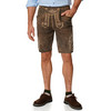 Leren herenbroek met stiksel