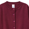 Mädchen Strickjacke unifarben