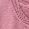 Mädchen Strickjacke unifarben