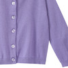 Mädchen Strickjacke unifarben