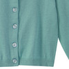 Mädchen Strickjacke unifarben