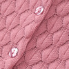 Mädchen Strickjacke mit Wabenstruktur