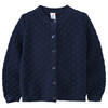 Mädchen Strickjacke mit Wabenstruktur