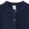 Mädchen Strickjacke mit Wabenstruktur