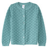 Mädchen Strickjacke mit Wabenstruktur