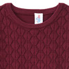 Mädchen Strickkleid mit Wabenstruktur