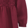 Mädchen Strickkleid mit Wabenstruktur