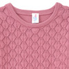 Mädchen Strickkleid mit Wabenstruktur
