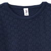Mädchen Strickkleid mit Wabenstruktur