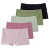 5 Damen Pantys mit Feinripp-Struktur