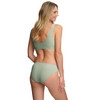 5 Damen Slips mit Feinripp-Struktur