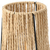 LED-Lampe in Rattan-Optik