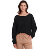 Damen Strickpullover mit U-Boot-Ausschnitt