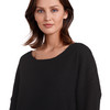 Damen Strickpullover mit U-Boot-Ausschnitt