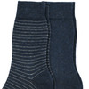 2 Paar Herren Socken aus Baumwoll-Mix