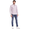 Herenoverhemd met button-down kraag