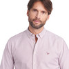 Herenoverhemd met button-down kraag