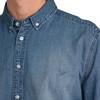 Heren denim overhemd van biologisch katoen