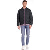 Herren Steppjacke mit Knopfleiste