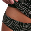 Damen Bikinislip mit Wellenmuster