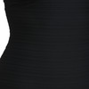 Damen Shape-Badeanzug mit Streifenstruktur