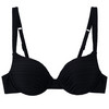 Damen Bikinioberteil mit Streifenstruktur