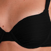 Damen Bikinioberteil mit Streifenstruktur