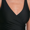 Damen Shape-Badeanzug in Wickel-Optik