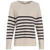 Damen Feinstrickpullover mit Streifenmuster