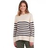 Damen Feinstrickpullover mit Streifenmuster