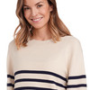 Damen Feinstrickpullover mit Streifenmuster