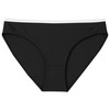 Damen Bikinislip mit Kontrastpaspel