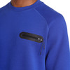 Herensweatshirt met ritszak