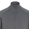 Herensportshirt met lange mouwen met rits