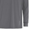 Herensportshirt met lange mouwen met rits