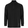 Heren T-shirts lange mouwen met ritssluiting