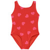 Babybadpak met hartjes allover