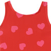 Babybadpak met hartjes allover