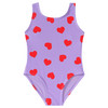 Babybadpak met hartjes allover