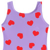 Babybadpak met hartjes allover